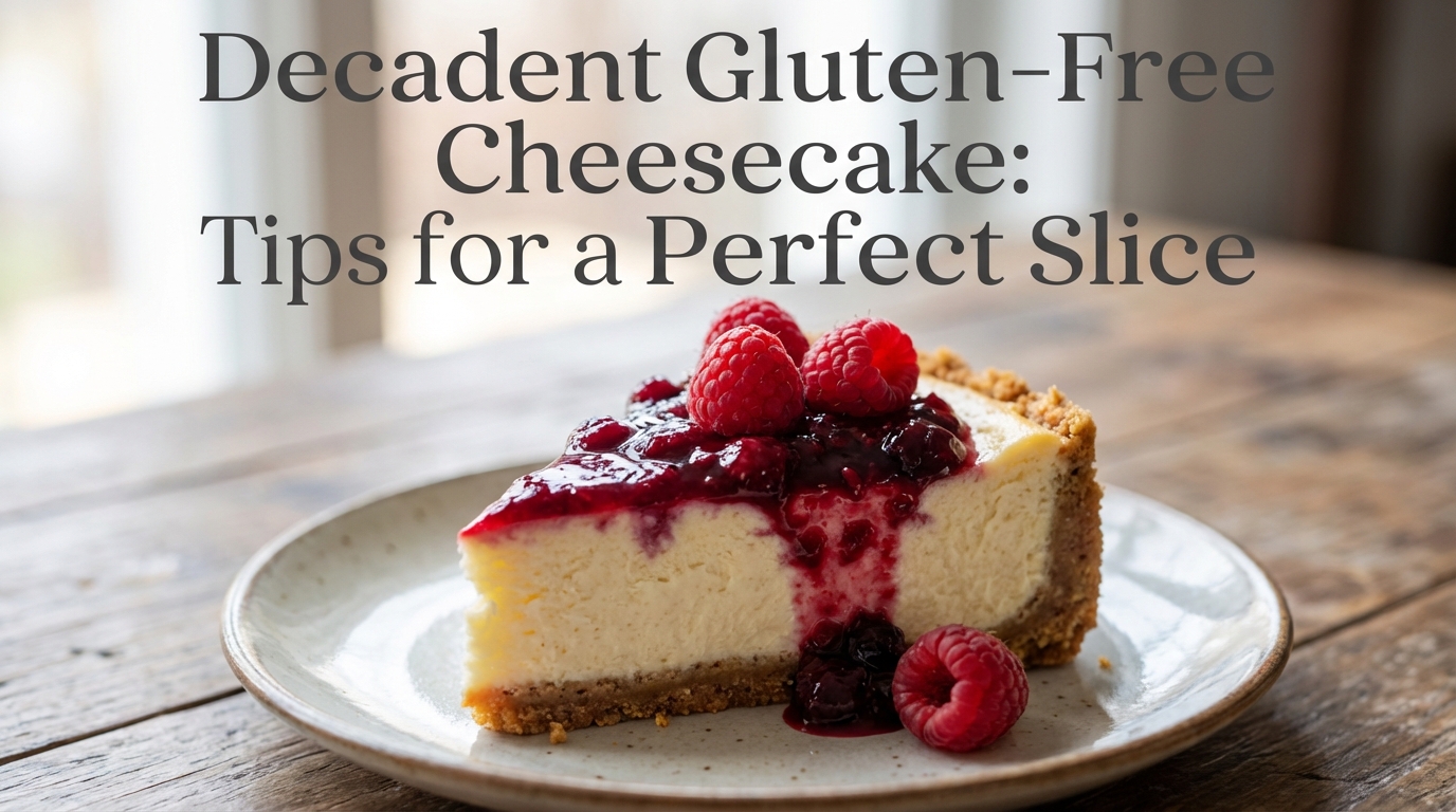 Decadent Gluten-Free Cheesecake: Tips for a Perfect Slice
