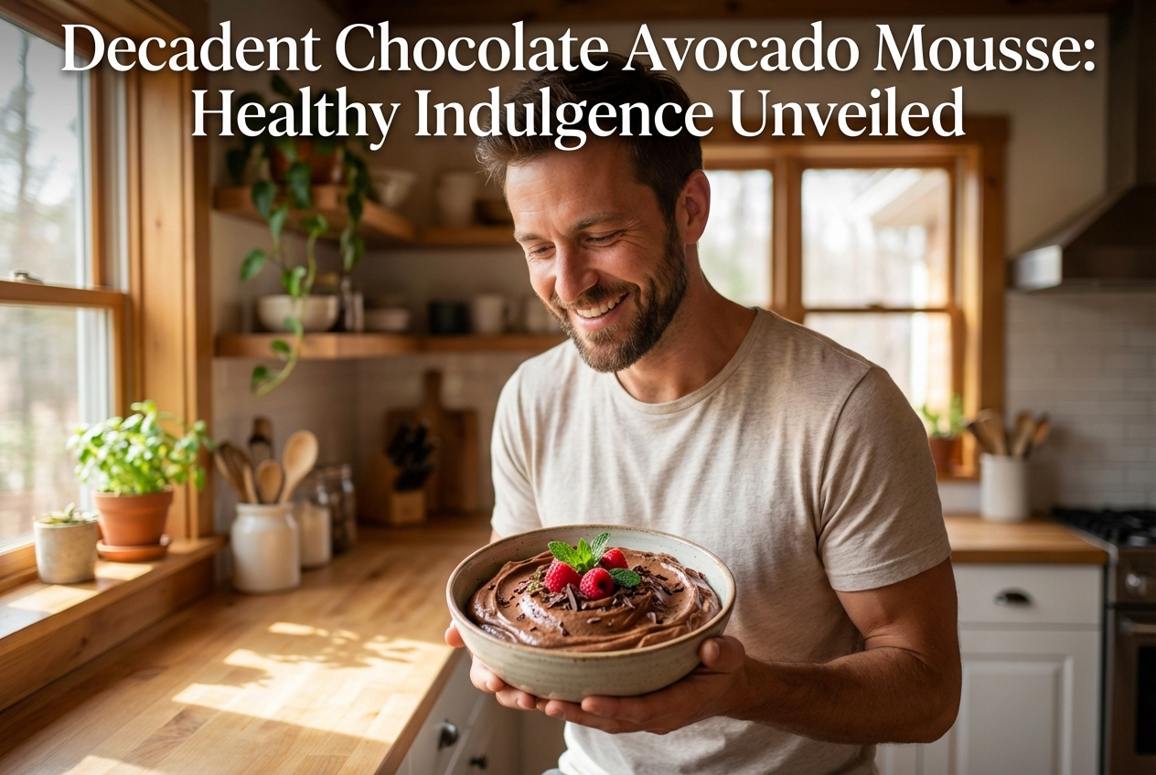 Decadent Chocolate Avocado Mousse: Healthy Indulgence Unveiled