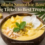 Tropical Bliss: How to Make a Refreshing Piña Colada Smoothie Bowl