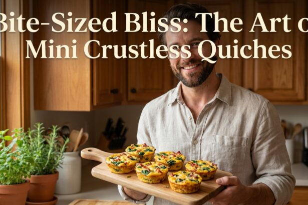 Bite-Sized Bliss: The Art of Mini Crustless Quiches