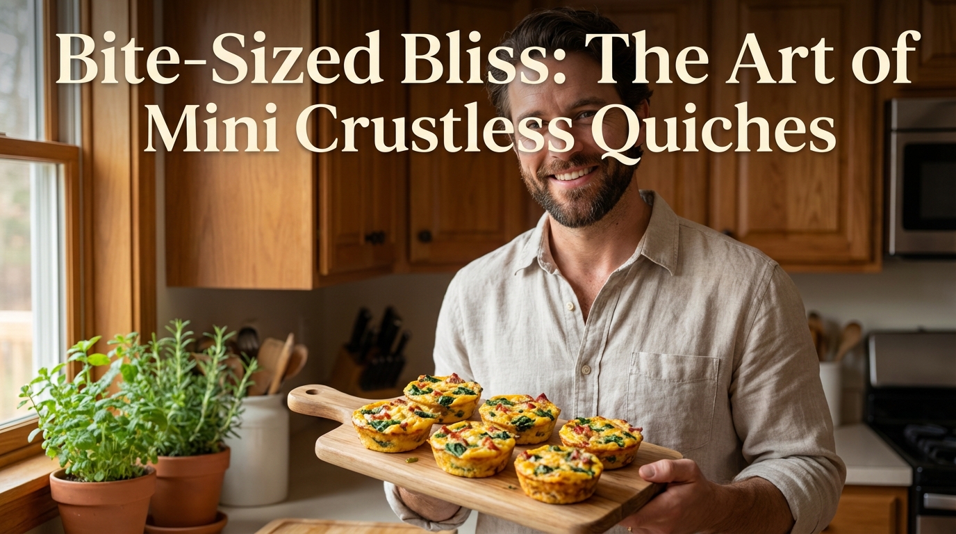Bite-Sized Bliss: The Art of Mini Crustless Quiches