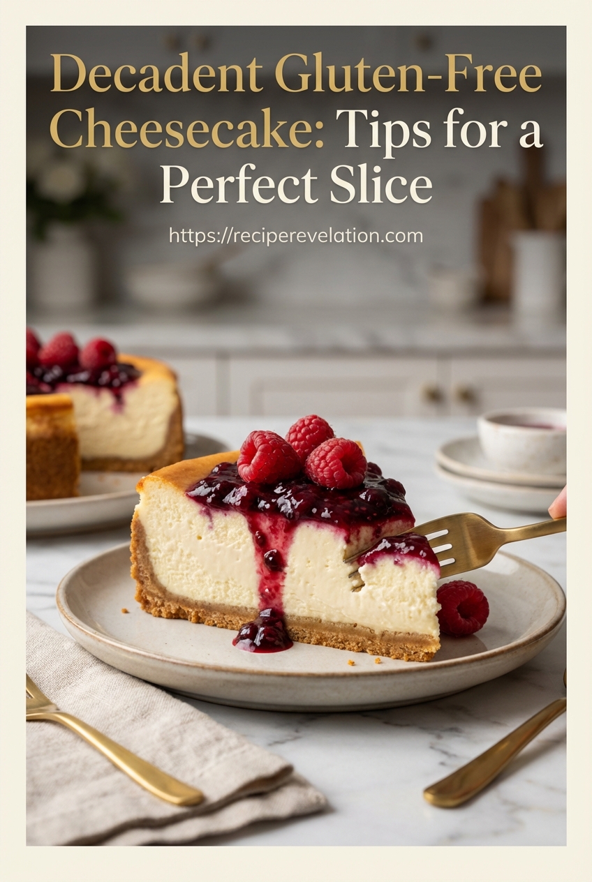 Decadent Gluten-Free Cheesecake: Tips for a Perfect Slice