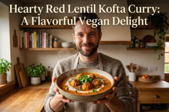 Hearty Red Lentil Kofta Curry: A Flavorful Vegan Delight