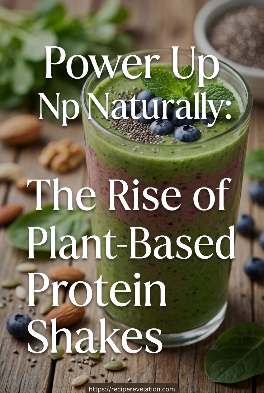 Power Up Naturally: The Rise of Plant-Based Protein Shakes