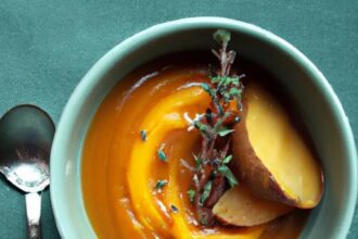 Velvety Roasted Sweet Potato Soup: A Cozy Autumn Delight
