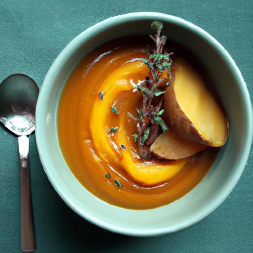 Velvety Roasted Sweet Potato Soup: A Cozy Autumn Delight