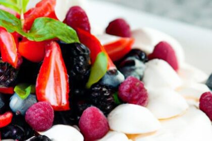 Summer Berry Pavlova: A Light, Sweet Slice of Sunshine