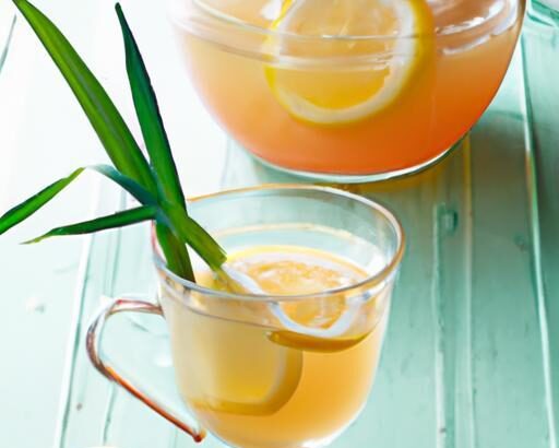 Zesty Lemon Vanilla Iced Tea: A Refreshing Summer Sip