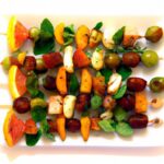Colorful Vegetarian Charcuterie Skewers: A Tasty Twist