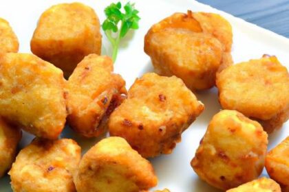 Crispy Air-Fried Tofu Nuggets: Healthy Bites of Delight