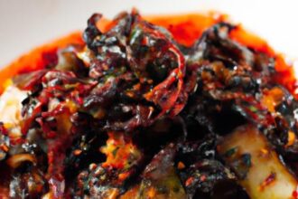 Spicy Sweet Harmony: Gochujang-Glazed Eggplant Delight