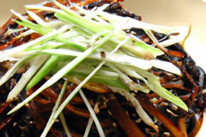 Jajangmyeon Unveiled: The Savory Story of Black Bean Noodles