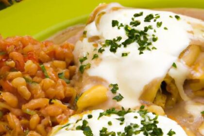 Creamy Chicken Enchiladas Suizas: A Swiss-Mexican Delight