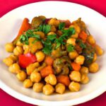 Savory Moroccan Chickpea & Vegetable Tagine: A Flavorful Feast