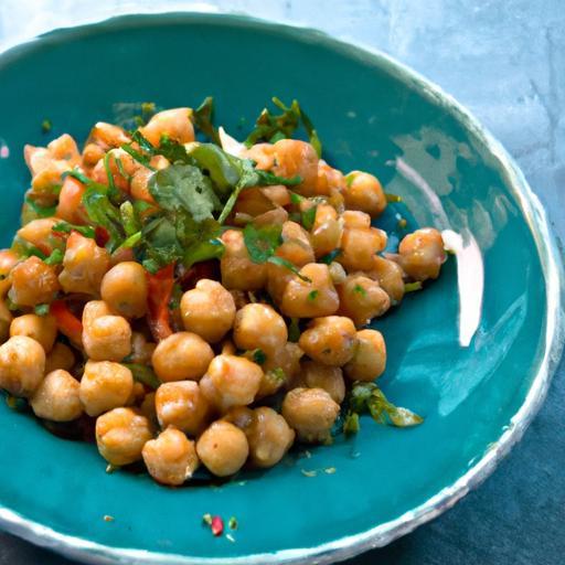 Herb-Infused Marinated Chickpeas: A Flavorful Delight