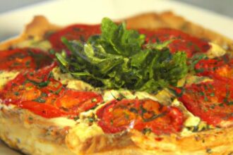 Savory Delights: Crafting the Perfect Goat Cheese Tomato Tart