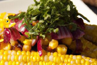Crunchy Peruvian Corn Salad: A Burst of Andean Flavor