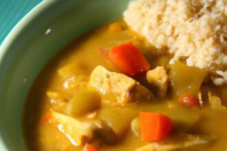 Cozy Curried Chicken and Rice Soup: A Flavorful Comfort Bowl