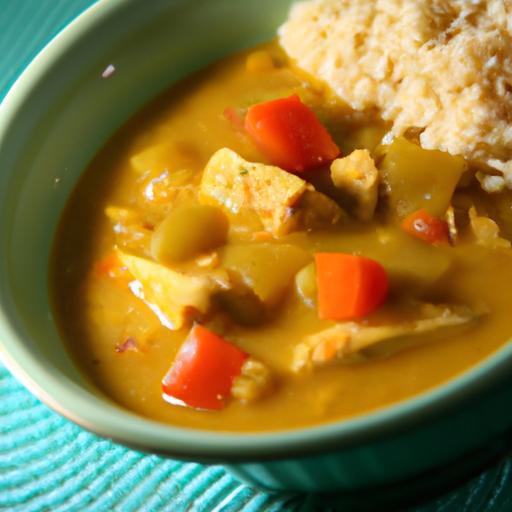 Cozy Curried Chicken and Rice Soup: A Flavorful Comfort Bowl