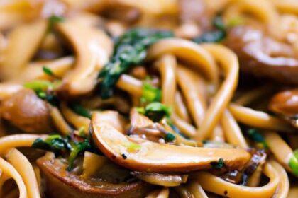 Savory Dan Dan Noodles with Shiitake Mushrooms: A Flavorful Twist