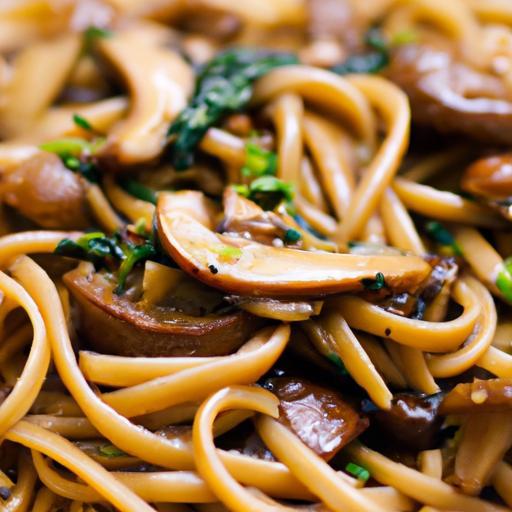 Savory Dan Dan Noodles with Shiitake Mushrooms: A Flavorful Twist