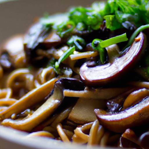 savory Dan Dan Noodles with Shiitake Mushrooms: A Flavorful ⁣Twist