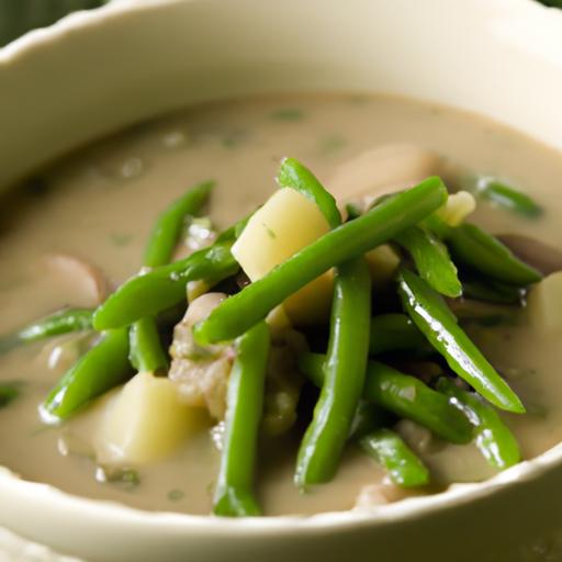Nourishing Green Bean and Potato Soup:⁣ A Comforting Classic