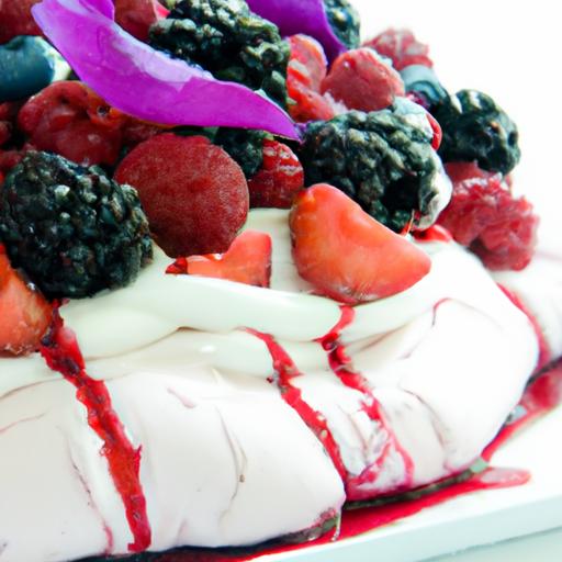 Summer​ Berry​ Pavlova: ​A Light, Sweet Slice of Sunshine