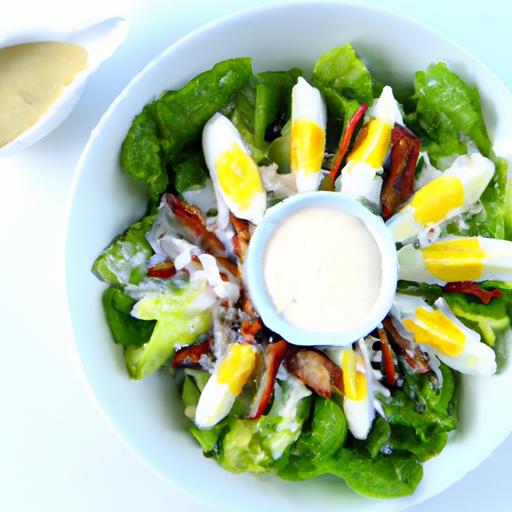 Healthy twist: Chicken Cobb Salad with Light Dressing delight