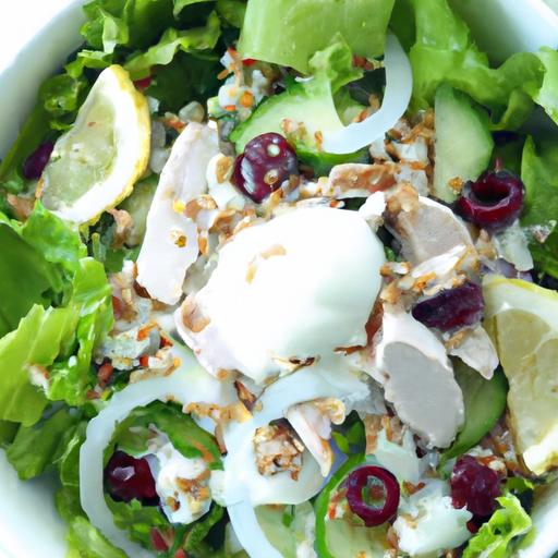 Creamy Chicken Salad with Greek yogurt: A Healthy Twist