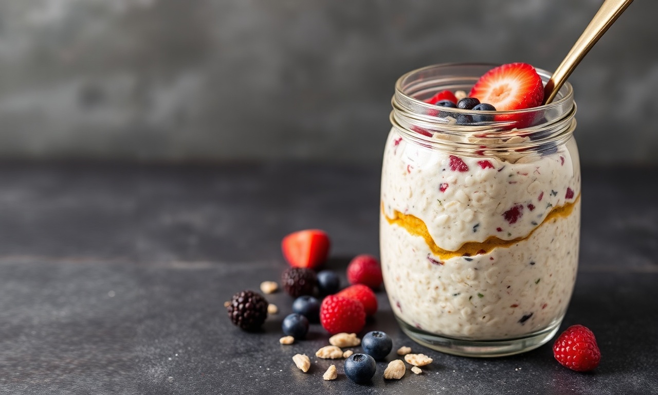 Easy overnight oats recipe: your quick, no-fuss breakfast fix.