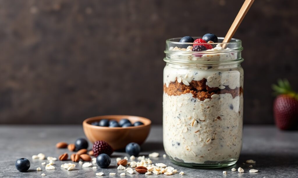 Easy overnight oats: delicious, no-fuss breakfast fix for busy mornings.