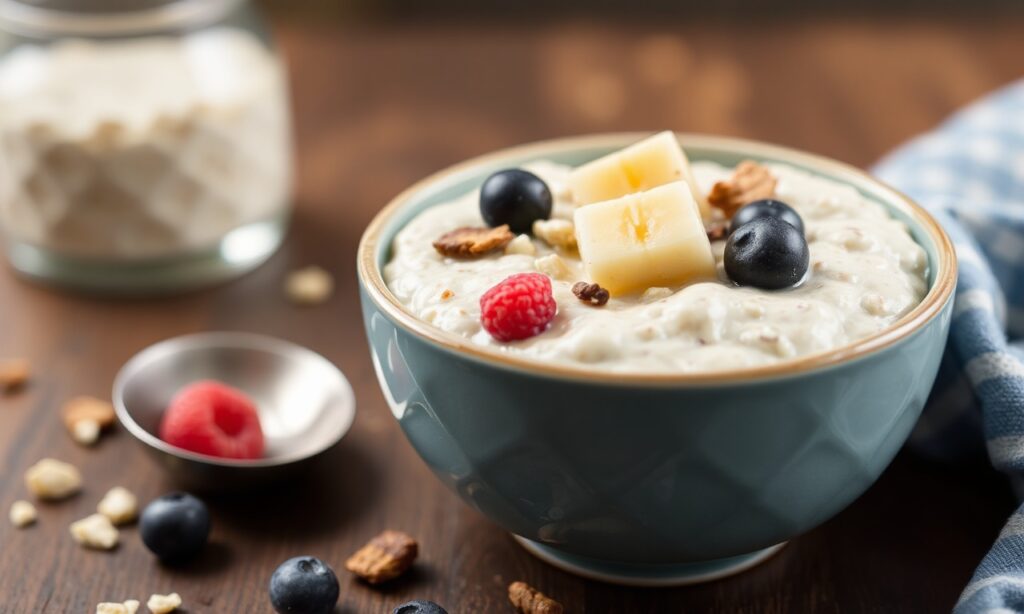 Easy overnight oats: quick, no-fuss breakfast fix for busy mornings.