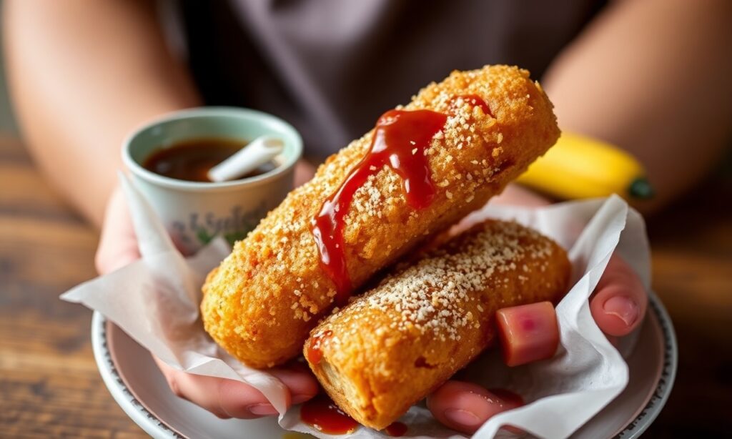 Crispy Delight: Indonesian Pisang Goreng fried banana, a beloved snack story.