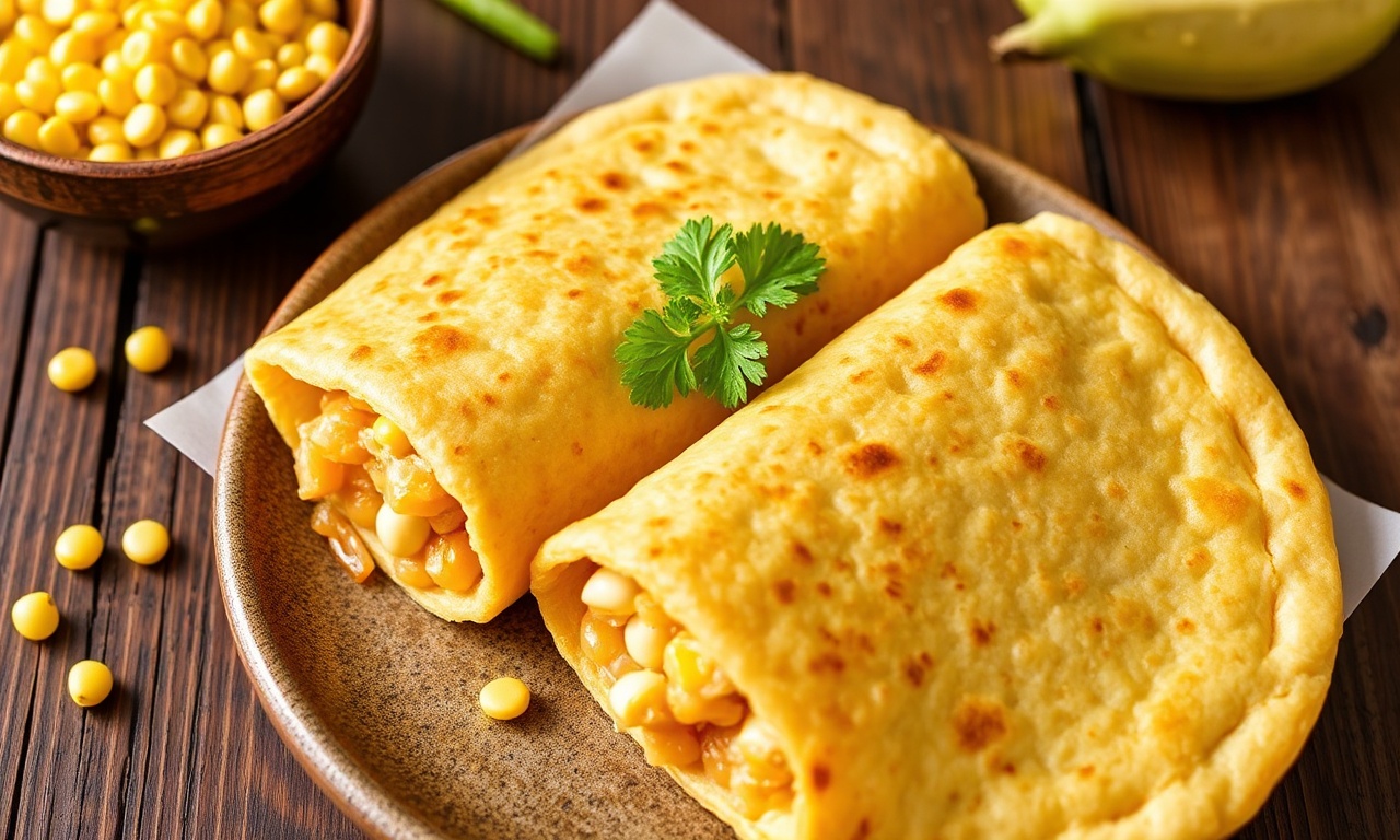 Delicious sweet corn arepas, a flavorful twist on classic treats.