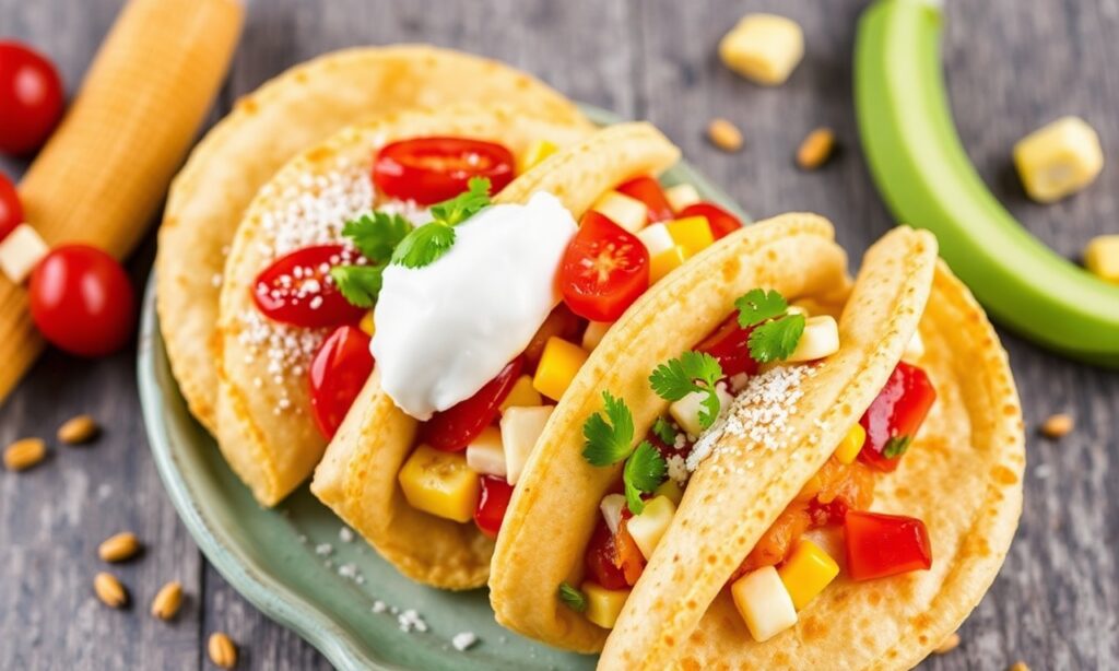 Delicious sweet corn arepas: a flavorful twist on classic treats.