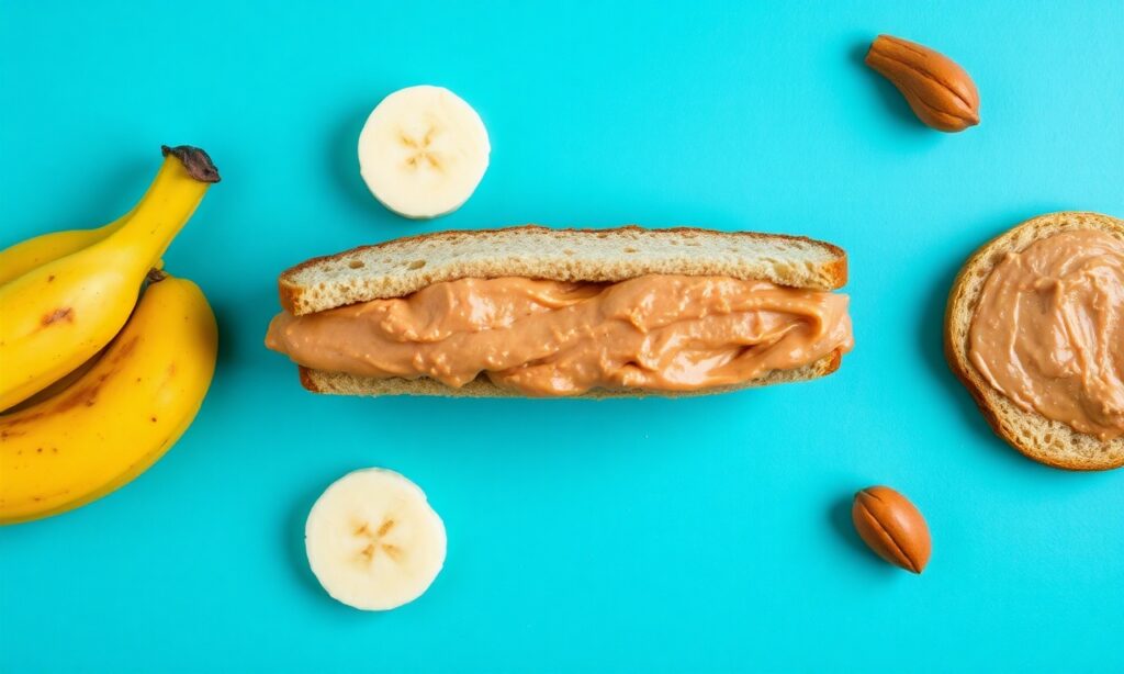Perfect peanut butter banana sandwich combo explained.