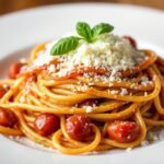 Pasta Queen's assassin spaghetti, a bold culinary hit.