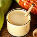Creamy Atol de Elote, Mexico's sweet corn drink delight.