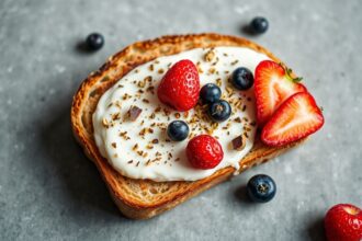 Creative toast health ideas for a nutritious breakfast.