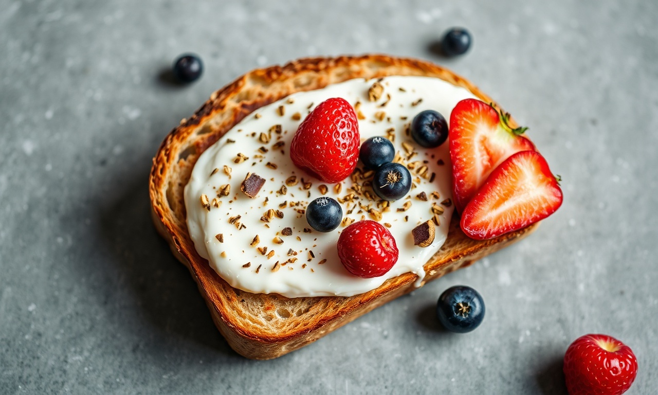 Creative toast health ideas for a nutritious breakfast.