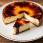 Irresistible rise of Basque burnt cheesecake delight.