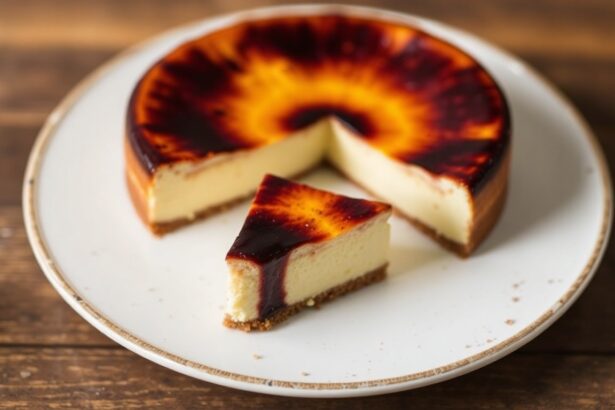 Irresistible rise of Basque burnt cheesecake delight.