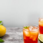 Zesty lime iced tea recipe: cool and refreshing drink.