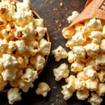 Popcorn perfected: truffle parmesan pairing for gourmet snack lovers.