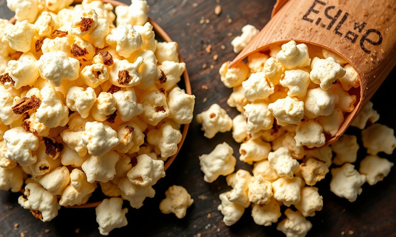 Popcorn perfected: truffle parmesan pairing for gourmet snack lovers.