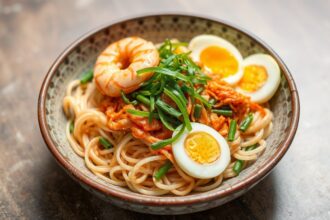 Delicious Char Kway seafood stir-fry, unveiled and explored.