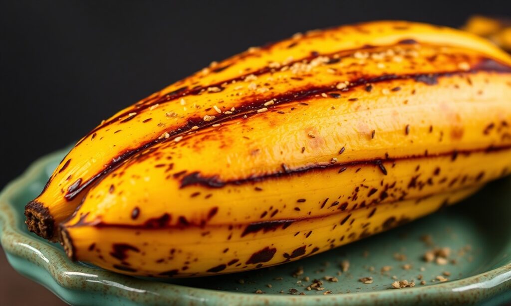 Golden Plátanos en tentación: Cuba's sweet plantains, irresistibly delicious.
