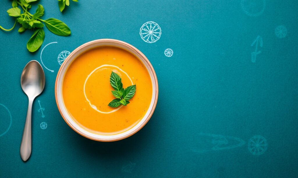 Cleanse Nourish: Vibrant detox vegetable soup recipe.