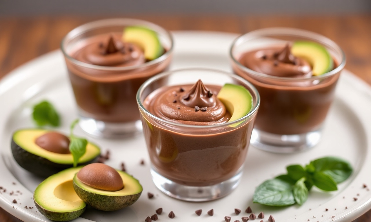 Decadent Chocolate Avocado Mousse: healthy, indulgent, and rich.